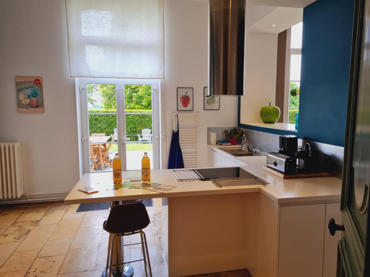 Grand Gite 15 Personnes, 9 Chambres, 100Km De Paris En Exclusivite Septmonts Exterior foto