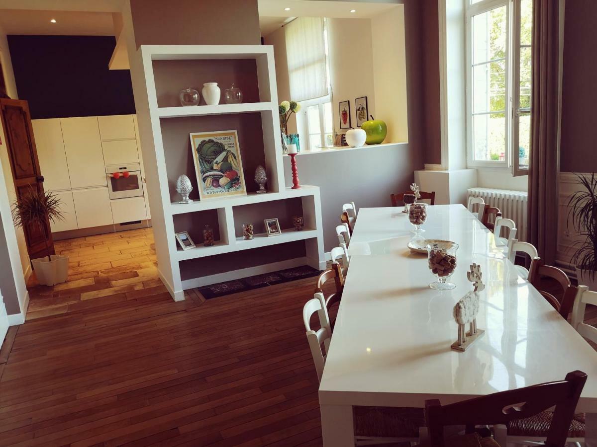 Grand Gite 15 Personnes, 9 Chambres, 100Km De Paris En Exclusivite Septmonts Exterior foto